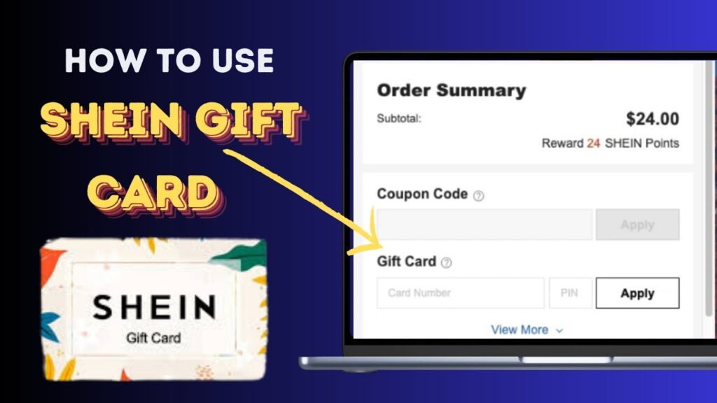 Redeeming Shein Gift Card Codes